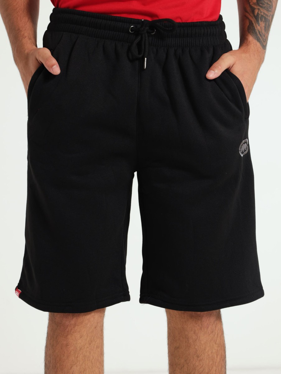 Men Ecko Shorts | Cargo Shorts - Black - Bersshoes